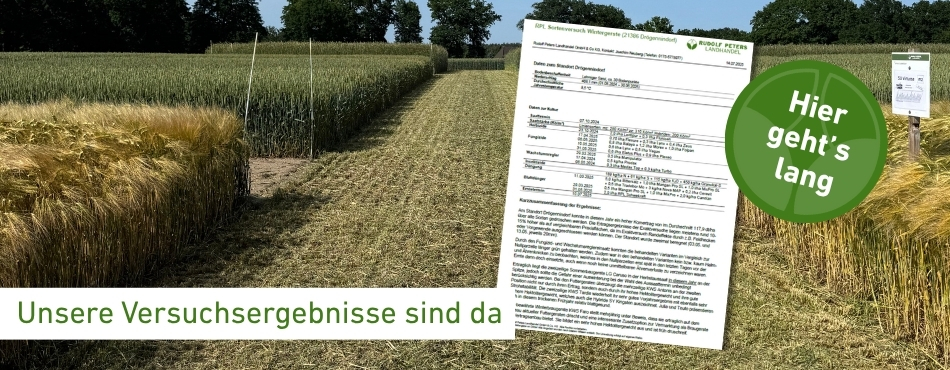 Versuchsergebnisse 2025 Versuchsergebnisse 2025